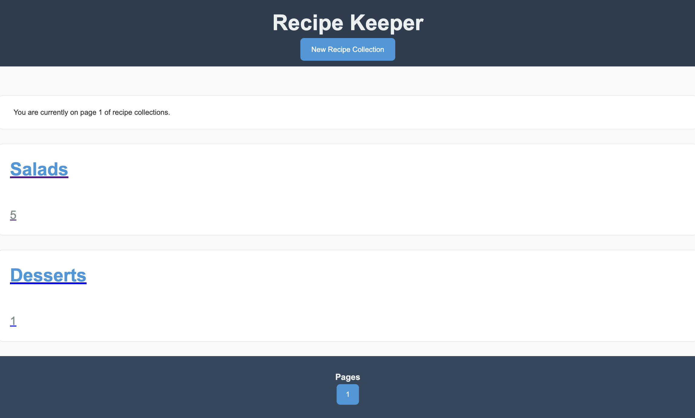 Recipe Keeper